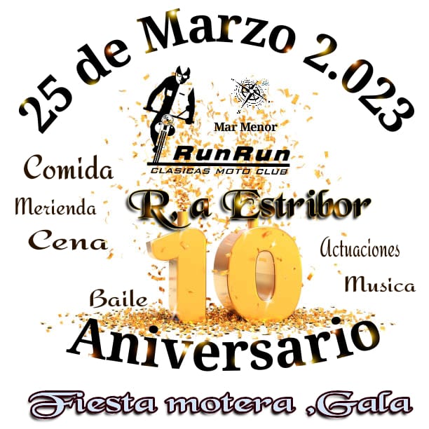 Fiesta 10º Aniversario Club Run-Run